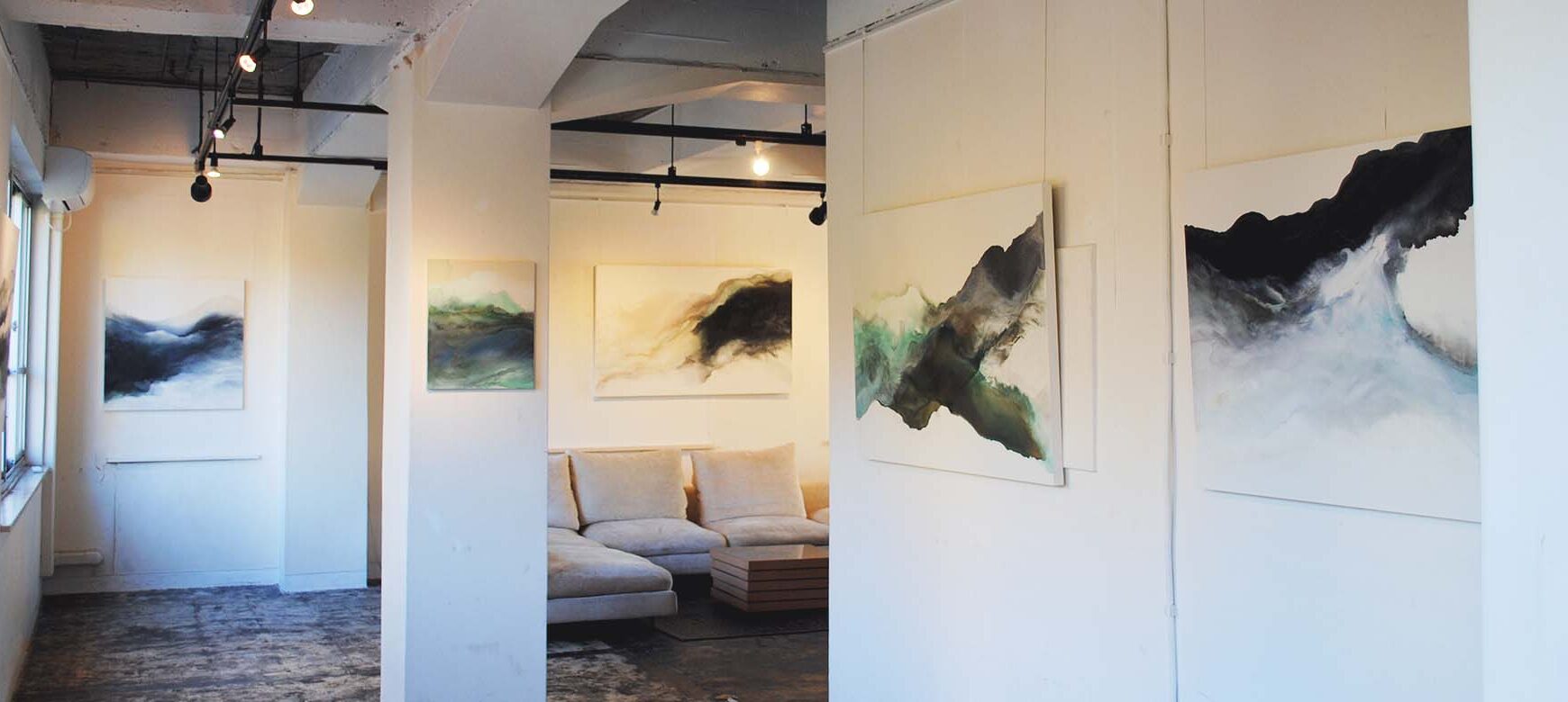 Saori Masuda Solo Exhibition “Landscape” is being held now.