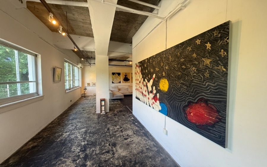 AKIBA Mayuko Solo Exhibition 『Walking tropical fish』has finished.