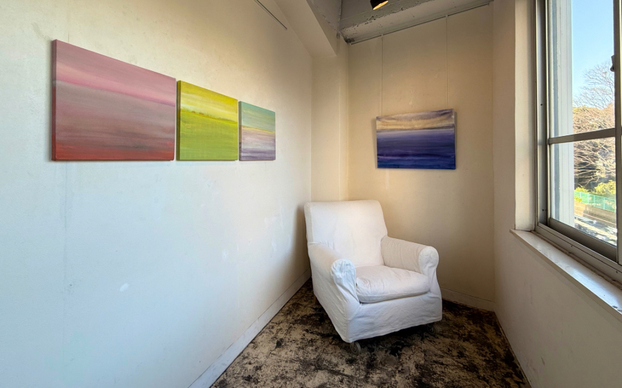 Yuka Kimura Solo Exhibition is being held  now.