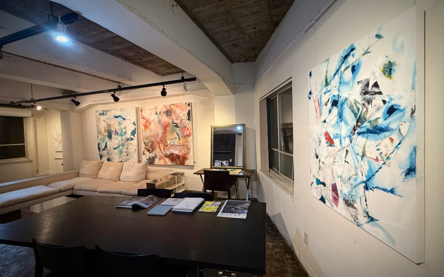 Taku Ibuki Solo Exhibition has finished.